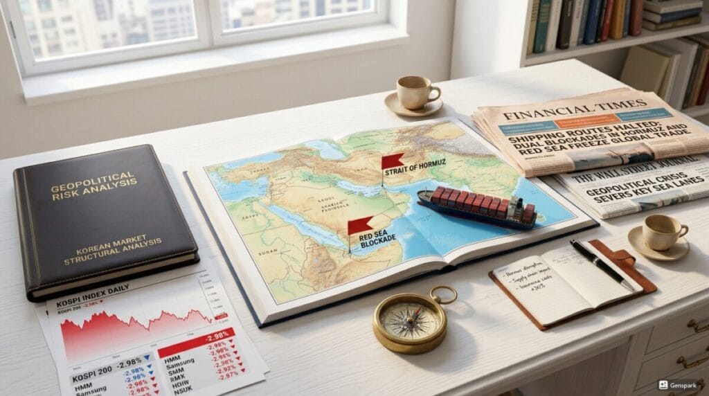 호르무즈 홍해 이중봉쇄